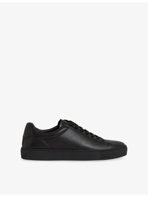 REISS Finley Leather Trainers