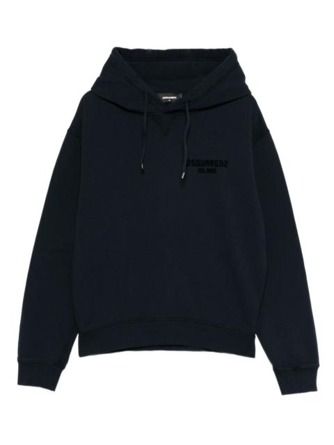 DSQUARED2 logo-print hoodie