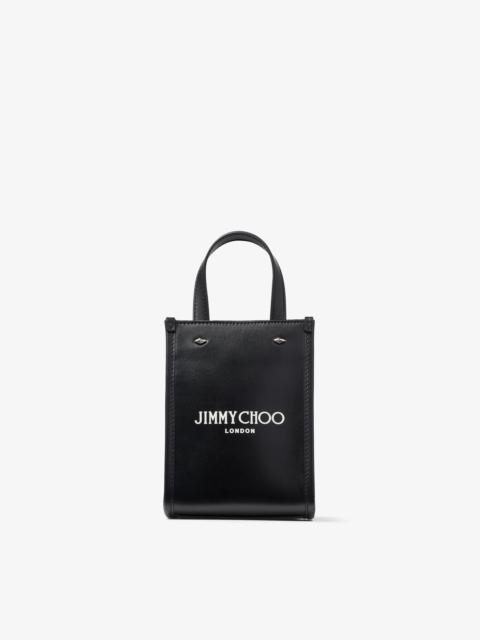JIMMY CHOO Mini N/S Tote
Black Leather Mini Tote Bag