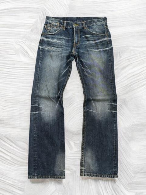 Other brands Hysteric Glamour × Japanese Brand × Vintage - FLARED RATTLE TRAP JUNYA WATANABE STYLE DISTRESSED DENIM
