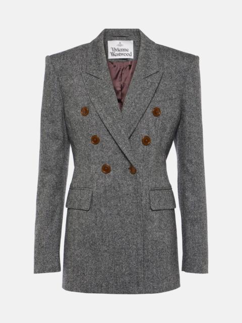 Vivienne Westwood Wool-blend double breasted blazer