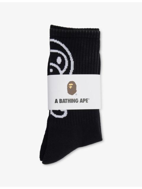 A BATHING APE® Baby Milo Cotton-Blend Socks