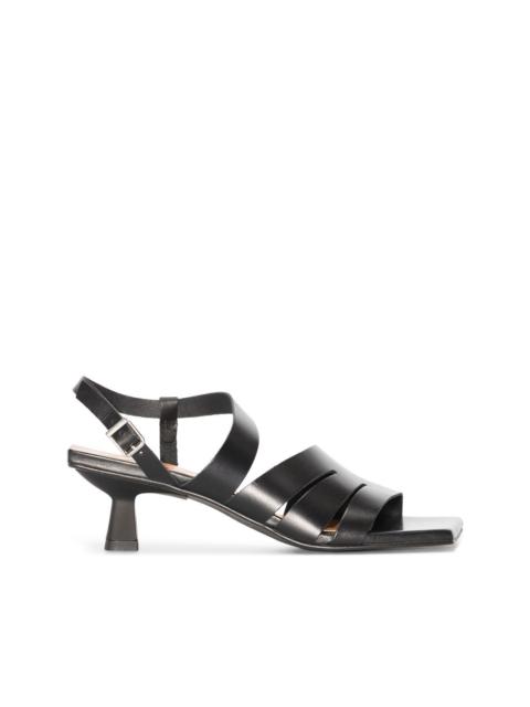 GANNI XX square-toe sandals