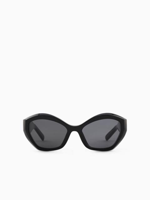 Women’s irregular-shaped sunglasses