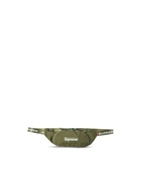 Supreme logo-patch small belt bag