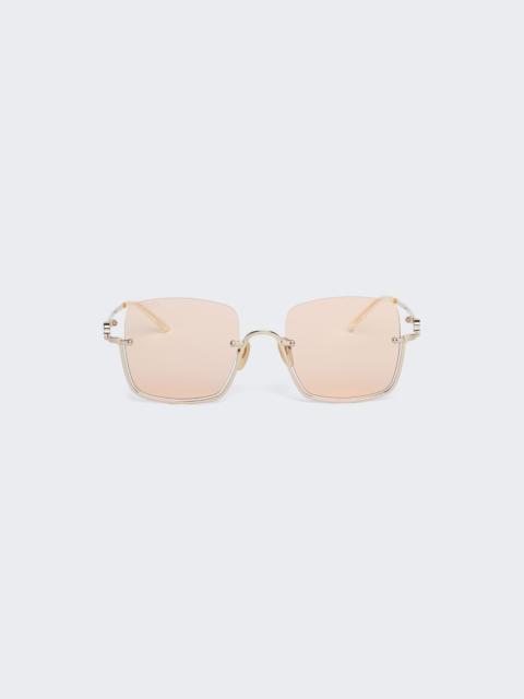 GUCCI Square Sunglasses Gold