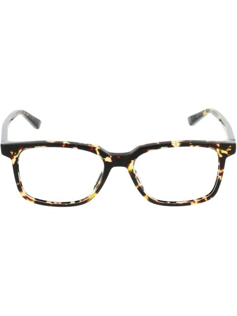Bottega Veneta Bottega Veneta Square-Frame Acetate Optical Frames Havana Havana Transparent (BV1024O-30008301-002)