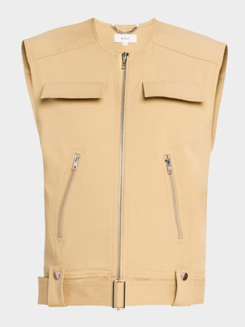 A.L.C. Cal Sleeveless Utility Jacket