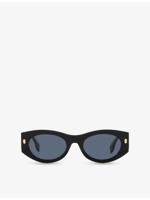 FENDI FE40125I Fendi Roma Acetate Sunglasses