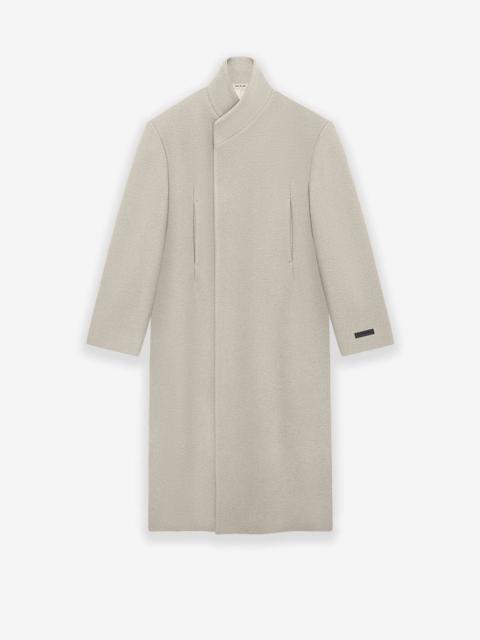 Fear of God Boiled Wool Stand Collar Overcoat