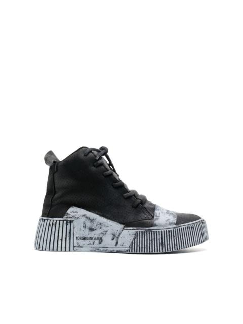 Boris Bidjan Saberi Bamba platform high-top sneakers