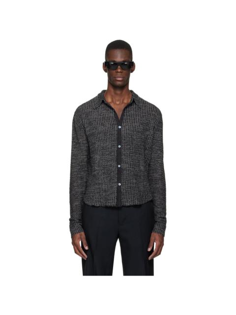 Stockholm Surfboard Club Black Knitted Shirt