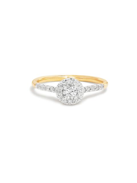 STONE AND STRAND The Katharine Ring in Yellow Gold