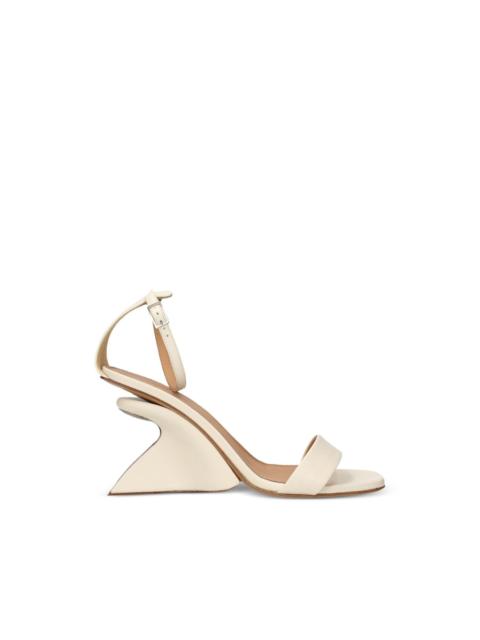 Off-White Jug sculpted-heel leather sandals