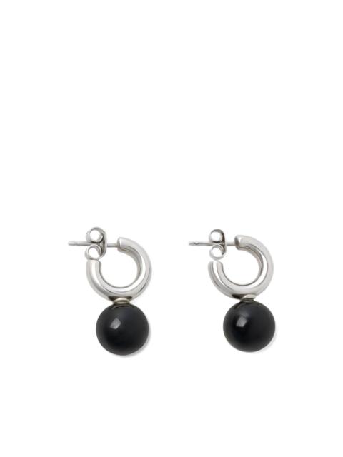 Lemaire onyx earrings