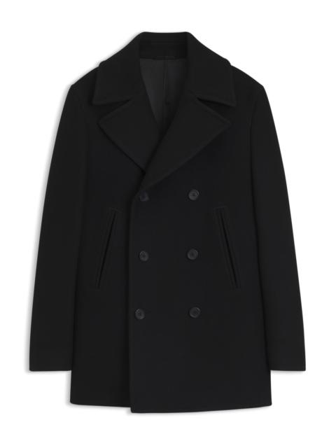 BOSS BOSS BY BECKHAM PEACOAT IN VIRGIN WOOL