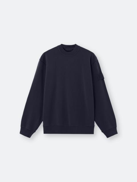 Stone Island 6100069 STRETCH COTTON FLEECE_S.I. GHOST