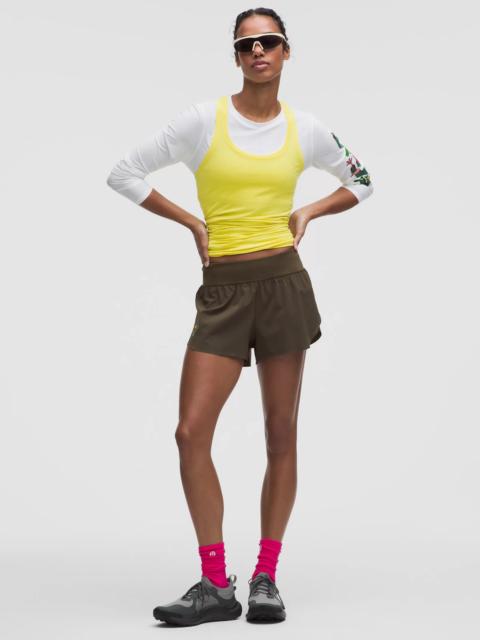 lululemon lululemon x Geoff McFetridge Fast and Free Mid-Rise Split Short 3" *Updated