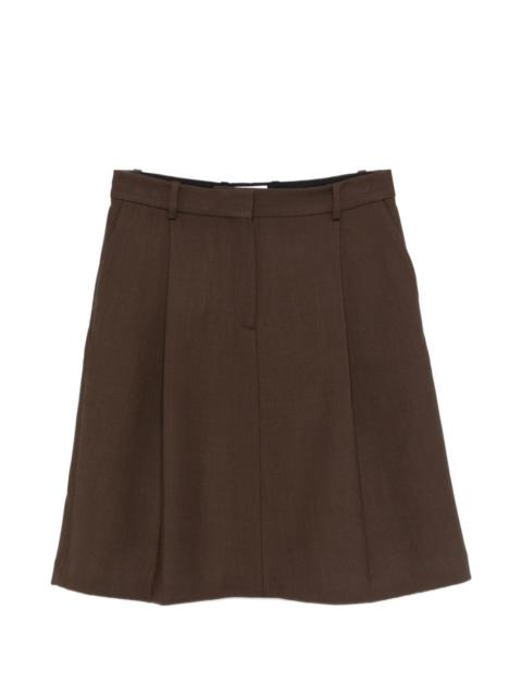 TOTEME pleated tailored mini skirt