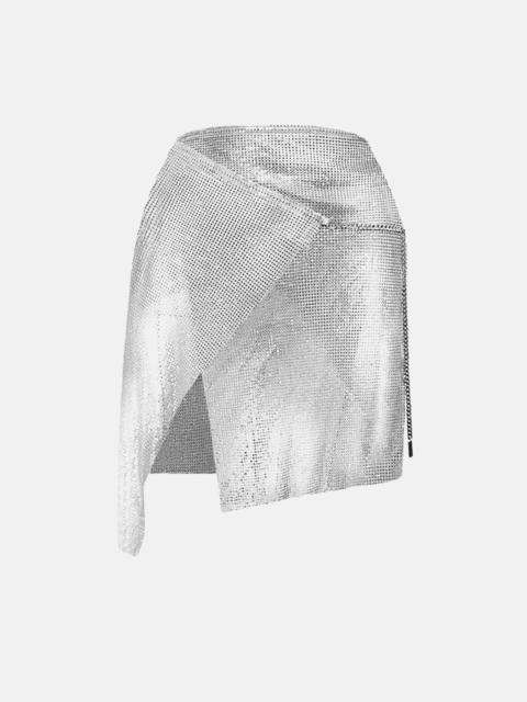 POSTER GIRL WINONA WRAP SKIRT CHROME SILVER