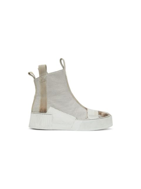 Boris Bidjan Saberi Off-White Bamba 3.1 High Top Sneakers