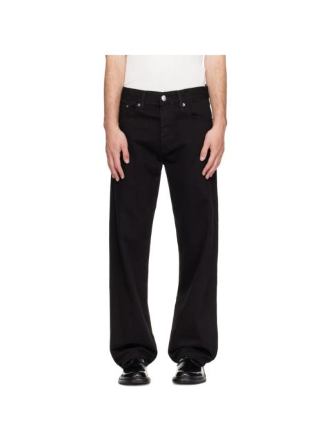 SUNFLOWER Black Loose Jeans