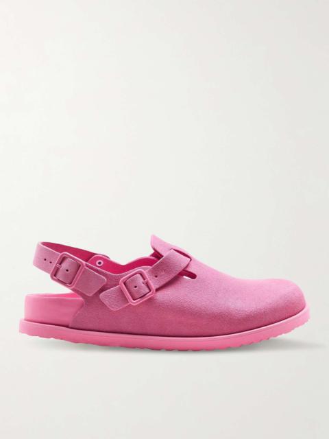 Tokio Suede Clogs