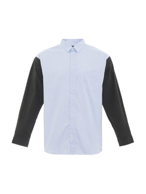 Comme des Garçons Homme Contra Fabric Long Sleeve Shirt