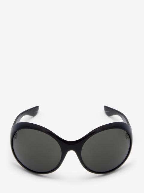 Alexander McQueen Kate Round Sunglasses
