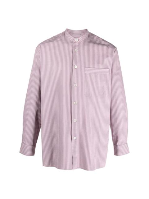 BIRKENSTOCK striped organic cotton shirt