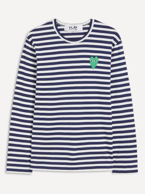 Comme des Garçons PLAY Men's Striped Long Sleeve T-Shirt