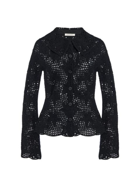 BY MALENE BIRGER Gwenevere Cotton Knit Top black