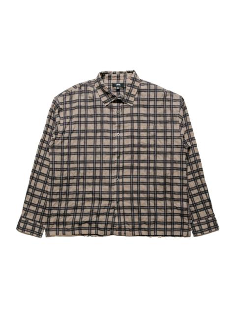 Stüssy Stüssy Sonoma Plaid LS Shirt Tan