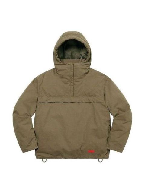 Supreme Supreme Hooded Down Pullover 'Olive Green' SUP-SS22-172