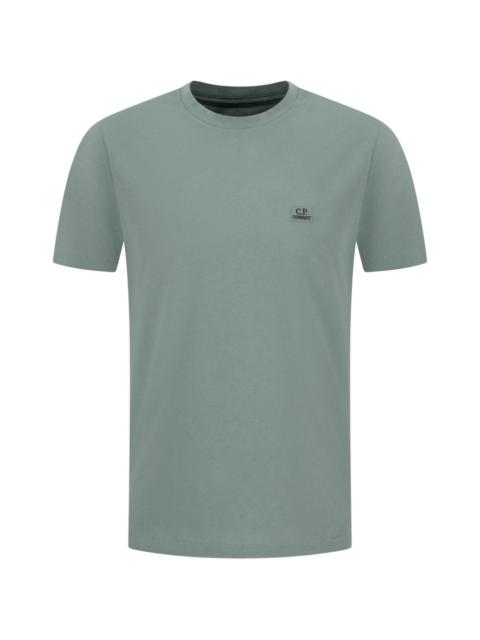 C.P. Company 30/1 jersey short sleeve logo patch T-shirt