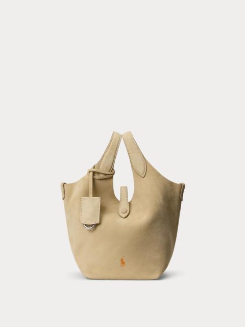 Polo Ralph Lauren Polo Play Suede Small Tote & Crossbody