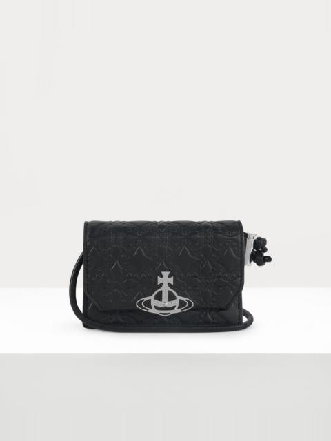 Vivienne Westwood CARD HOLDER WITH STRAP