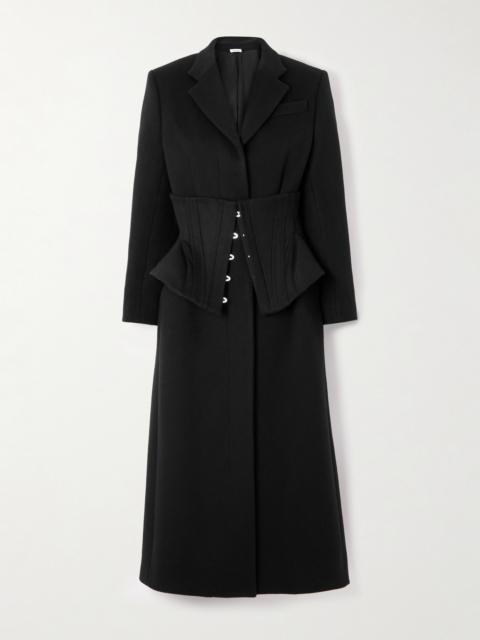Alexander McQueen Cashmere And Wool-blend Coat