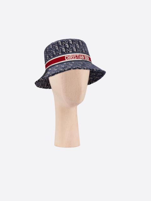 Dior Dior Oblique Small Brim Bucket Hat
