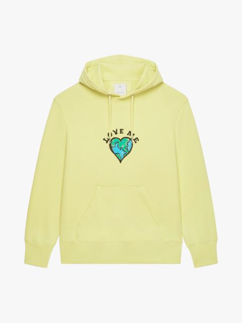 Givenchy HOODIE IN GIVENCHY LOVE ME FELPA