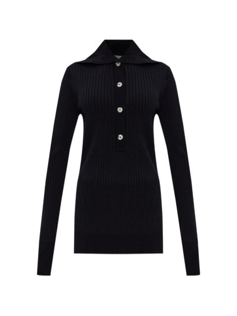entire studios button-up polo top