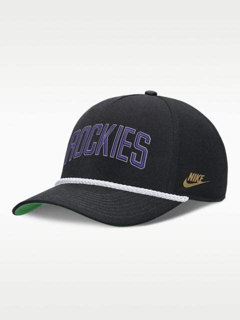 Nike Colorado Rockies Rise Men's Nike MLB Adjustable Hat
