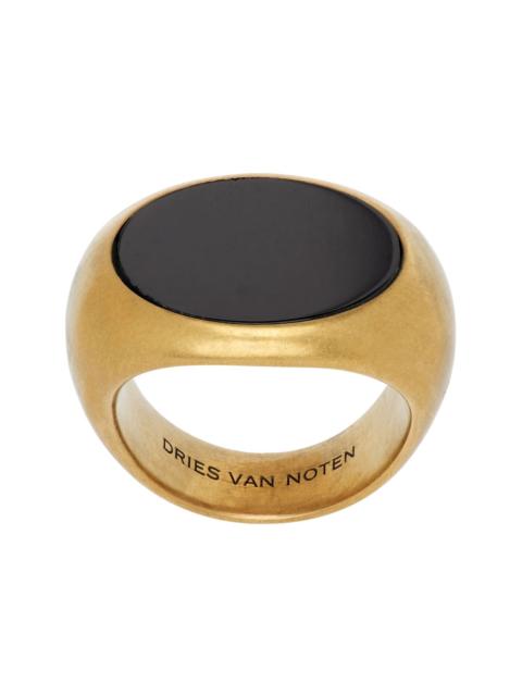 Dries Van Noten Stone Signet Ring