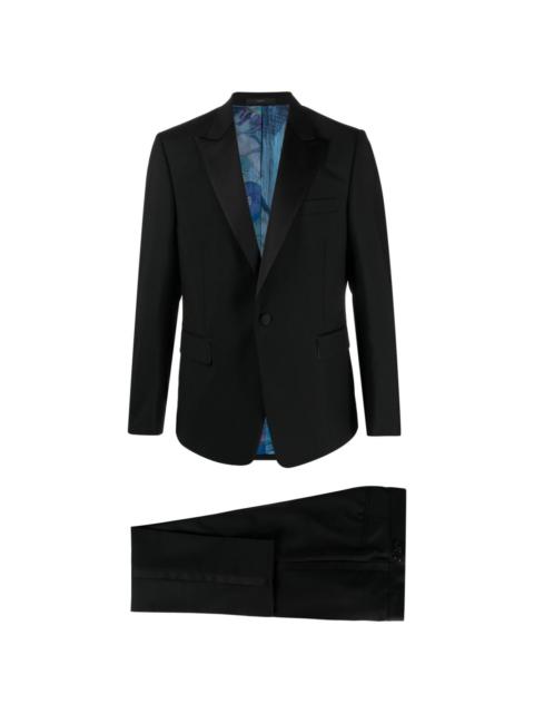 Paul Smith single-breasted wool blend suit