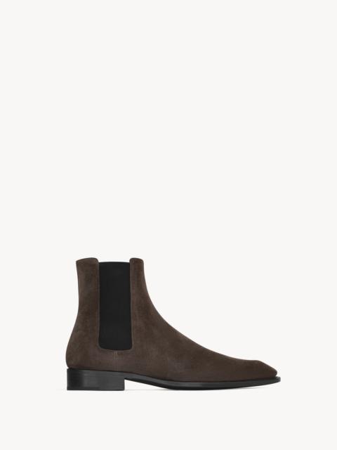 SAINT LAURENT AURELIEN CHELSEA BOOTS IN SUEDE