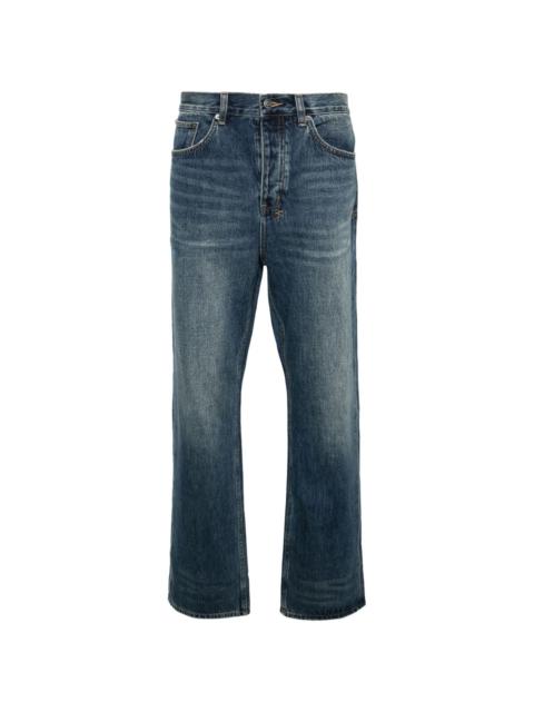 Anti K Heritage mid-rise straight-leg jeans