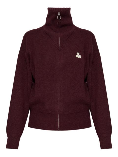 Isabel Marant Étoile high-neck zip-up cardigan