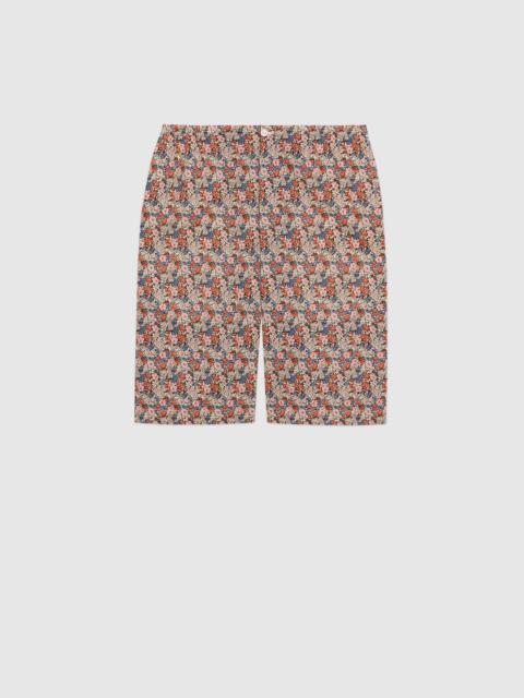 GUCCI Gucci Liberty floral cotton shorts