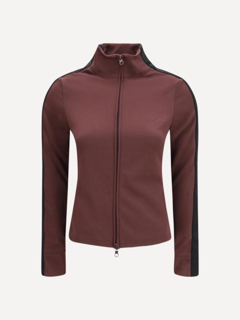 courrèges Two-tone high neck Sweatshirt