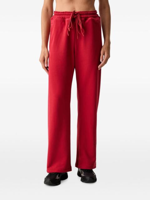 adidas drawstring logo-print track pants